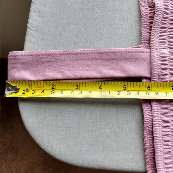 1X Zenana Smocked Tiered Midi Dress Lt Navy Blue Plus sized comfort brand new - Picture 11 of 14